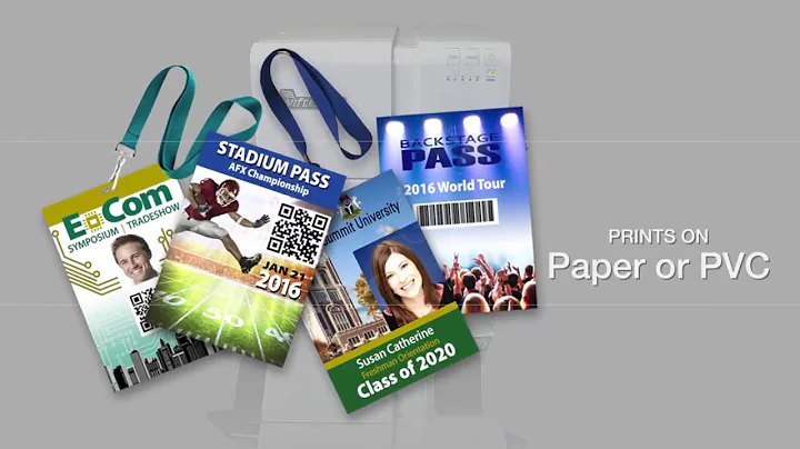 SwiftColor SCC4000D Oversized Credential Card Printer