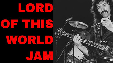 Lord of This World Jam | Black Sabbath Style Backing Track (C# Minor)