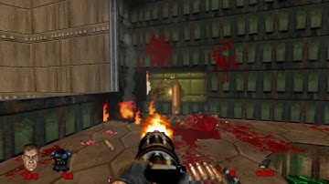 The Ultimate Doom - E1M2: Nuclear Plant [Brutal Doom v20b: Black Edition]