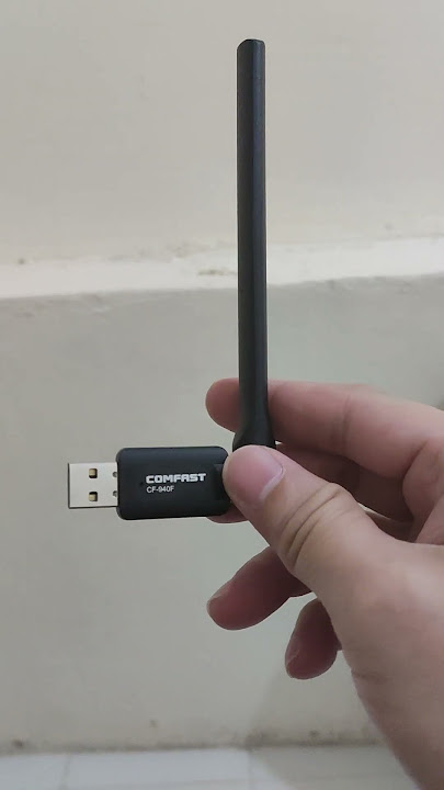 Comfast AX300 wifi receiver with Antenna. (Link in the description)