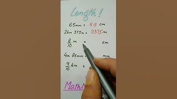 Converting units of Length#MathMarrow#Length conversion#Convert Length