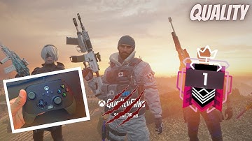 BEST ADVANCED CONTROLLER SETTINGS TO USE FOR NO RECOIL AIM (PS5/XBOX) - Rainbow Six Siege #Xbox