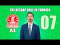 A1 - The KETÇAP Rule -Sessiz (Ünsüz) Yumuşaması - Learn Turkish with Iskender - 5 Minute Turkish