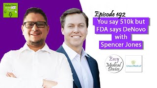 Medtech Experience: You say 510k but FDA says DeNovo with Spencer Jones