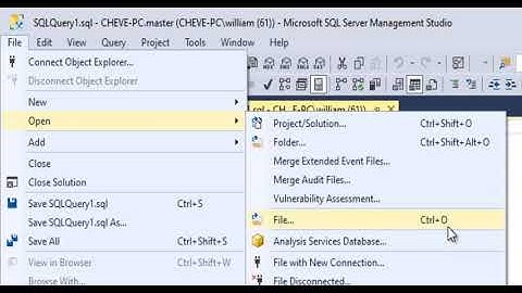 Instalar una BD mediante un Script en SQL Server