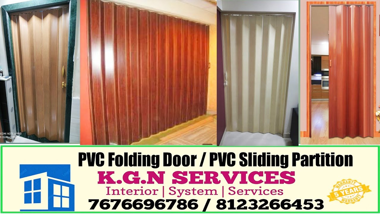 PVC Folding Door / Partition / Strong, Durable, Waterproof 7676696786