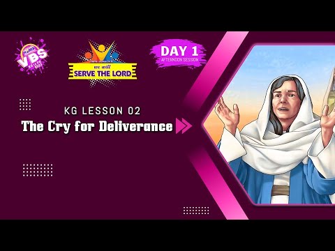 HOREB VBS 28-04-2023 | DAY-1 Afternoon Session | KG Lesson-2 | HOREB Prayer House