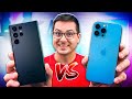 GALAXY S22 ULTRA vs IPHONE 13 PRO MAX!! Quem LEVA a MELHOR? COMPARATIVO