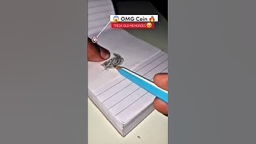 how to draw coin very easy 😍❤ #shorts​ #coin​ #drawing​ #howtodraw​