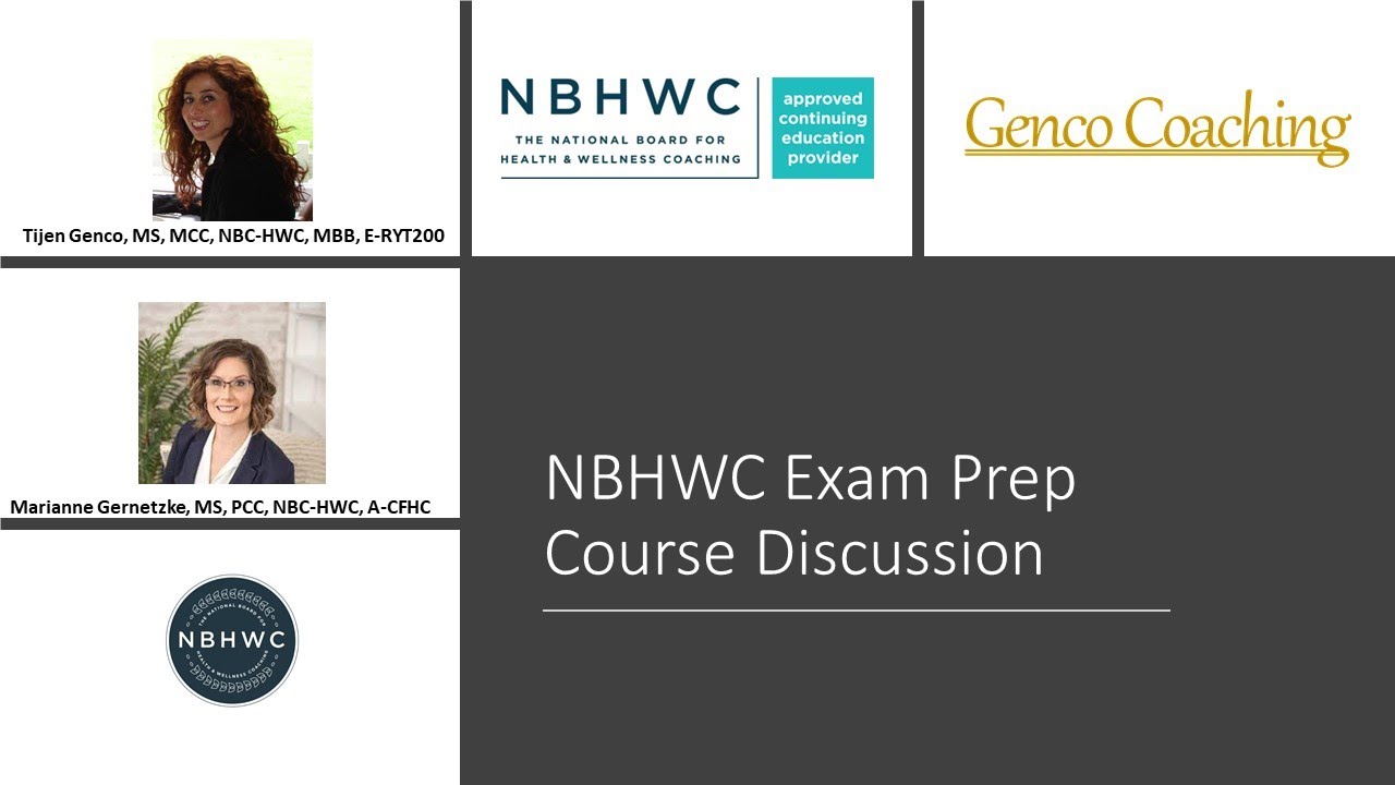 NBHWC Exam Prep Course Discussion