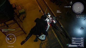 FINAL FANTASY XV - Aranea Highwind aerial battle animation