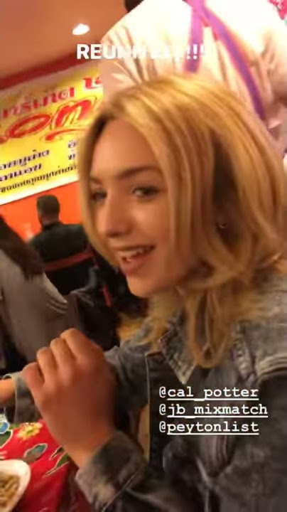 Jacob Bertrand, and Peyton List are reunited yesterday. They're in Los Angeles, CA ❤❤ #TheSwap