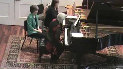 "Little Suite", op. 72, for 2 pianos, by Dianne Go...