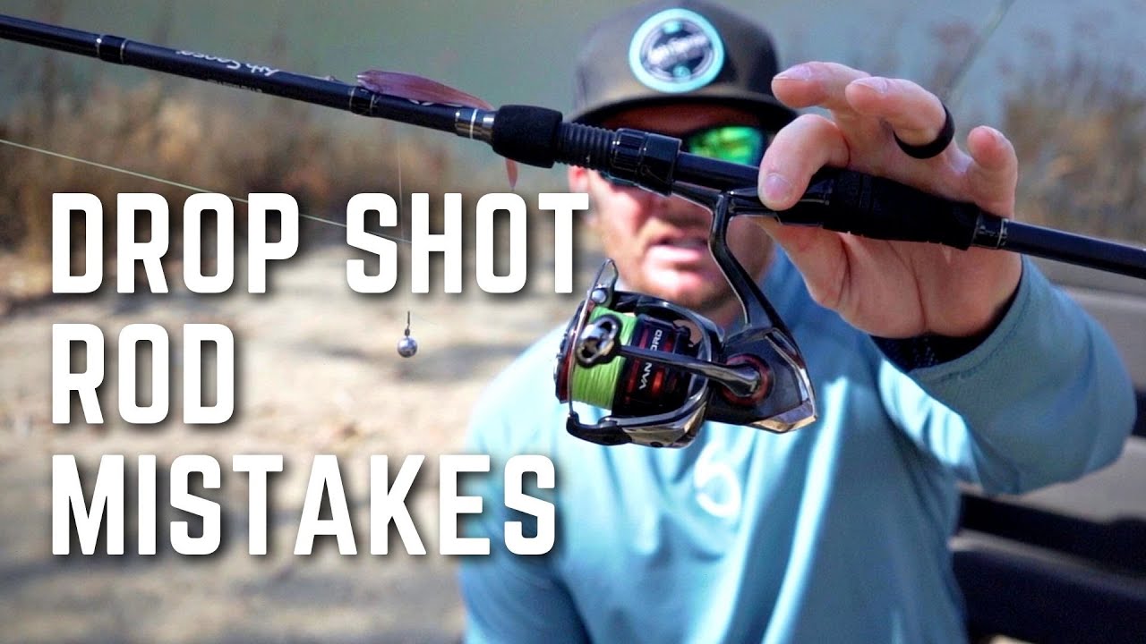 2 MAJOR Mistakes with Drop Shot Rods - Best Rod for a Drop Shot