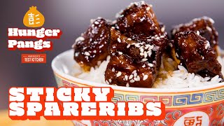 Making Sticky, Crispy Spare Ribs (Family Recipe) 鎭江糖醋排骨 | Hunger Pangs