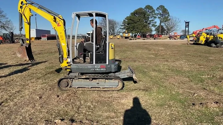 Lot 33 2019 Wacker Neuson EZ26 Mini Excavator