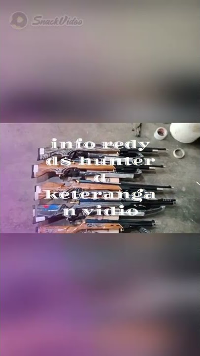 stok redy senapan angin ds hunter