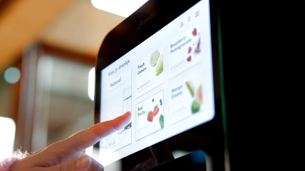 Personalize your water, by adding flavors and vitamins | Aquablu Refill+ dispenser