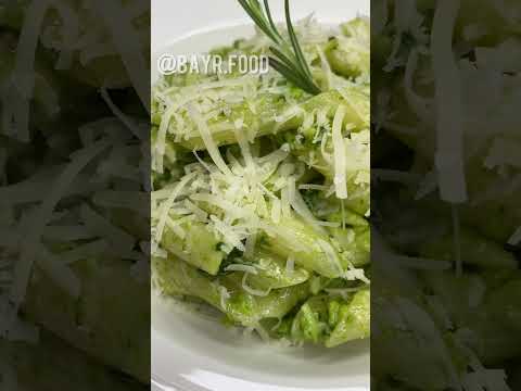 БЫСТРО и ВКУСНО! Макароны со шпинатом.