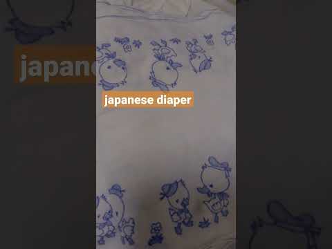 日本のかわいい布おむつ　japanese diaper collection❤