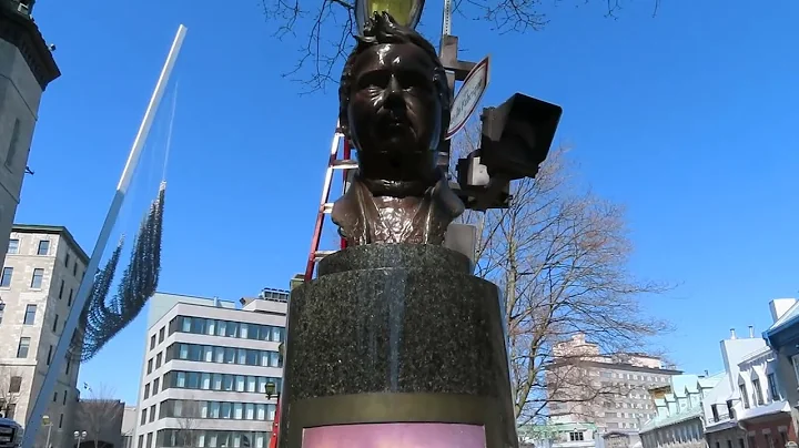 Qubec, monument de Joseph Lgar, Mai 2022 / Qubec C...