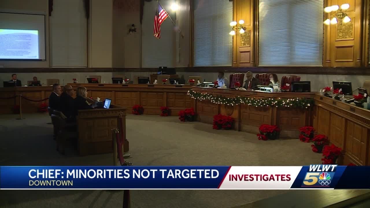 Cincinnati police chief: Officers not targeting African Americans when writing marijuana warning ...