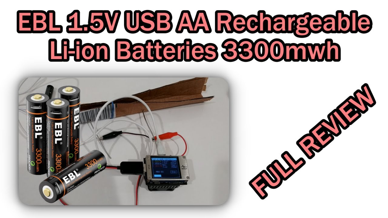 EBL 1.5V AAA Rechargeable Li-ion Batteries for sale – EBLOfficial