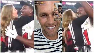 Antonio Brown LEAKS VIDEO HUGGING Tom Brady's WIFE Giselle 🤯