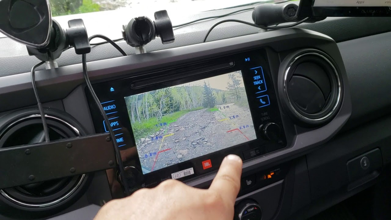 Front camera on 2019 Tacoma - YouTube