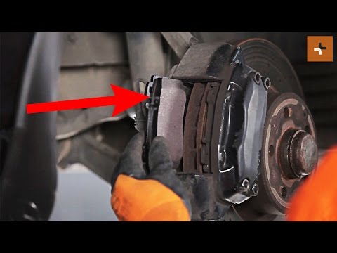 How to change a front brake pads MERCEDES-BENZ S W220 TUTORIAL | AUTODOC