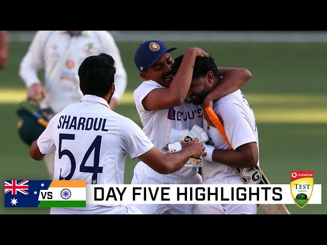 India claim stunning series win, end Australia's Gabba streak | Vodafone Test Series 2020-21 class=