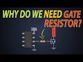 Why do we need gate resistor to drive the mosfet how to select gate resistor