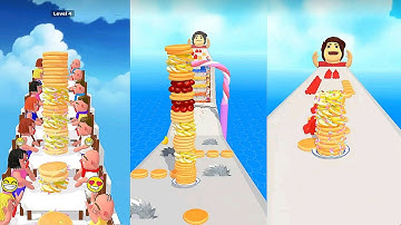 Pancake Run (Voodoo) - Android Gameplay