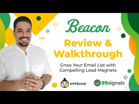 Beacon Review: Powerful Lead Magnet Software (COMPLETE Tutorial) — AppSumo Lifetime Deal