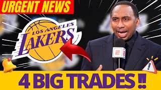 💥FINALLY CONFIRMED! 4 BIG TRADES FOR THE LAKERS! LOS ANGELES LAKERS NEWS