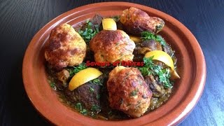 tajine dagneau au chou-fleur / طاجين اللحم المغربي بالقرنبيط (الشفلور) المقلي رائع و لذييذ جدا