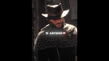 W Arthur Moment❤️‍🩹 [4k] | Red Dead Redemption #shorts