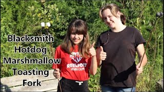 Blacksmith Hotdog Marshmallow Toasting Fork