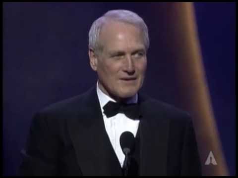 Paul Newman receiving the Jean Hersholt Humanitarian Award picture editor