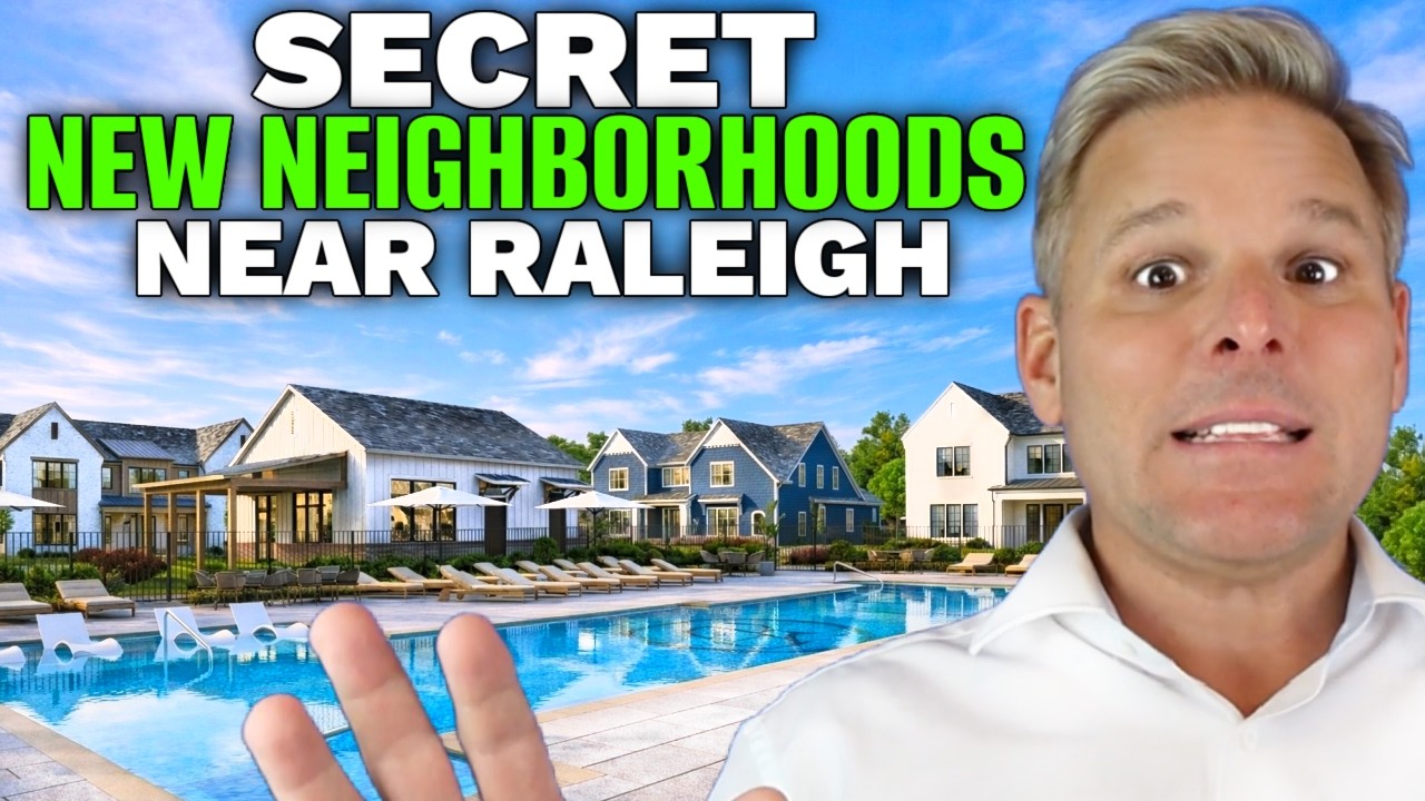 Top 5 HIDDEN GEM New Construction Neighborhoods Near Raleigh (Apex ...