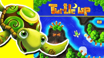 Turtle Up Gameplay (Manitou Games) : Great Turtle Action/Puzzle Game (Level 1-10)