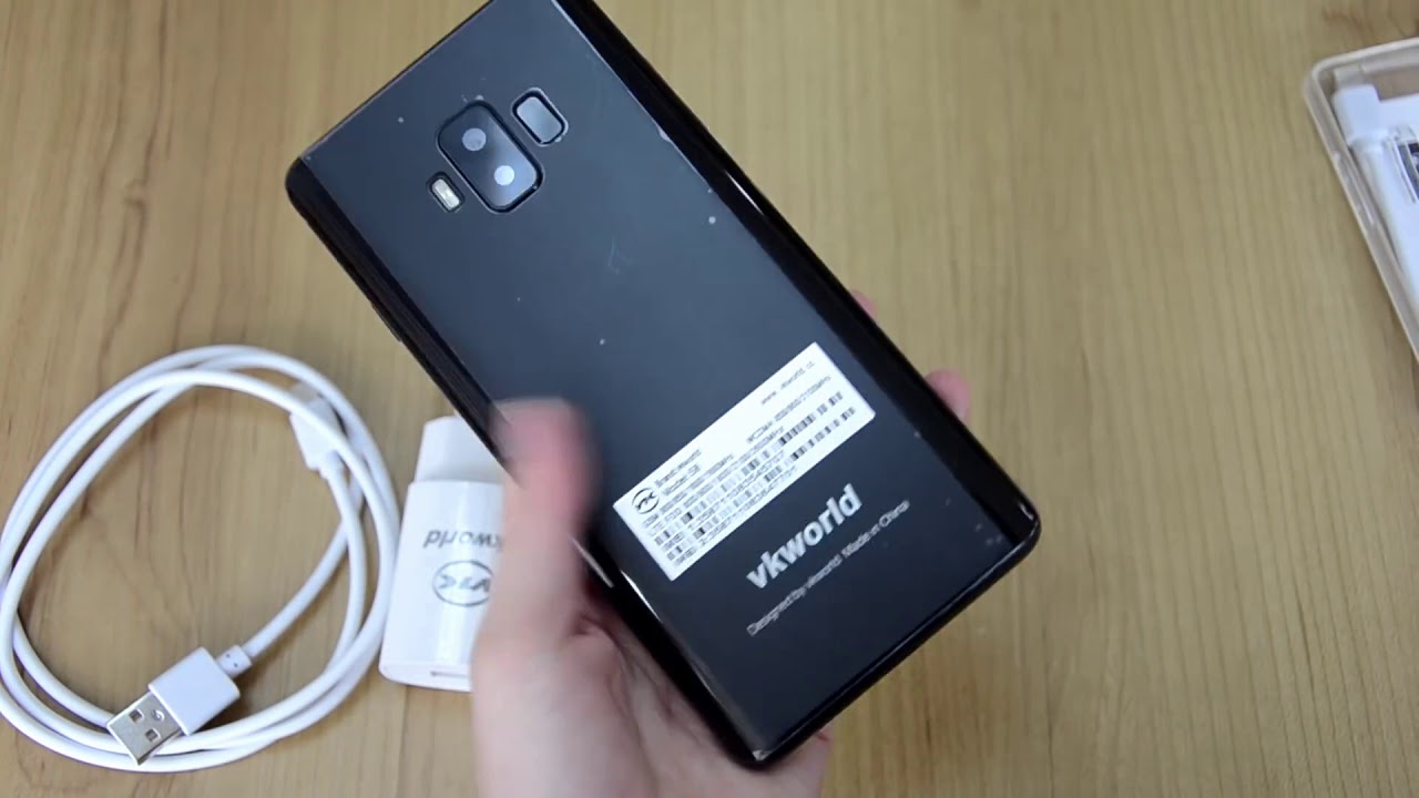 VKworld S8 со сканером лица и батареей на 5500 мАч gadget x