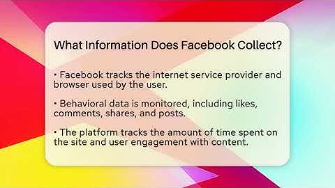 What Information Does Facebook Collect? - Everyday-Networking