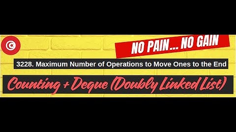 3228  Maximum Number of Operations to Move Ones to the End