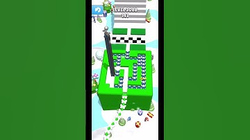 Gameplay top mobile games Relaxing n satisfying game iOS/ANDROID Stacky Dash  #shorts Level 3088