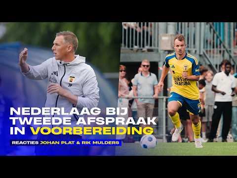 "Ondanks verlies heel blij met deze wedstrijd" | 🎙️ Nabeschouwing met Johan Plat en Rik Mulders