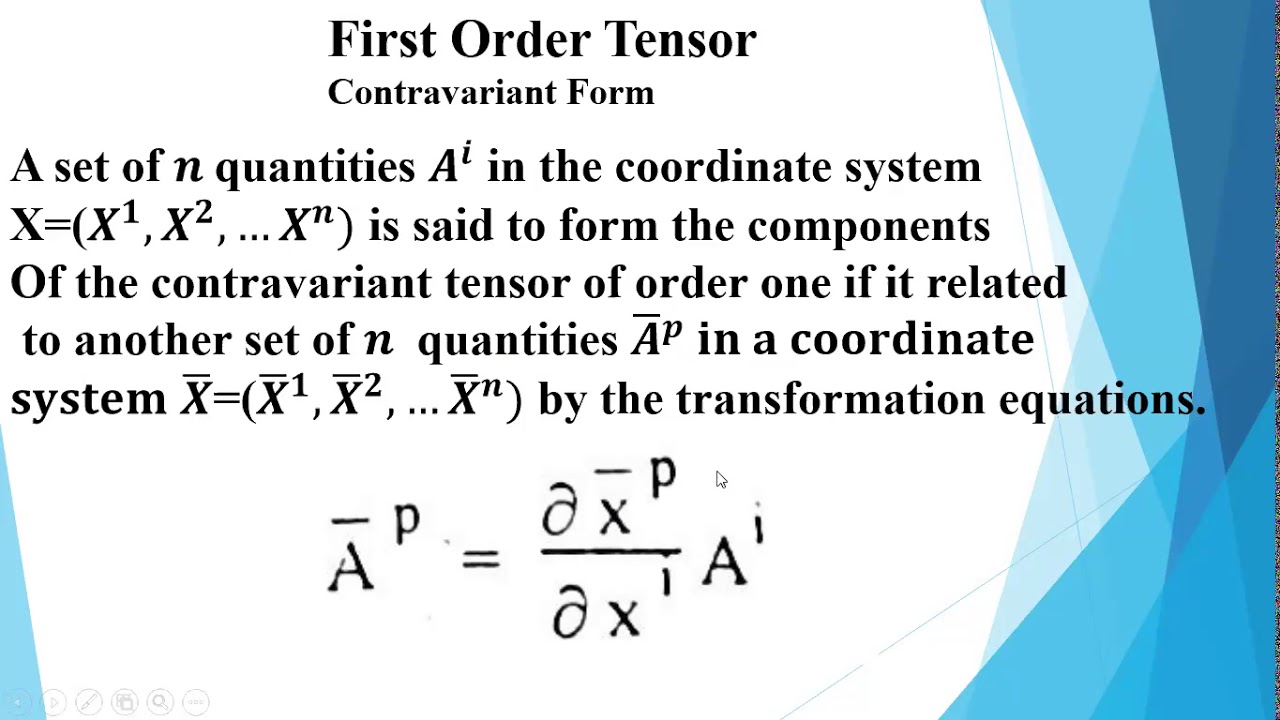 tensor calculus for beginners tensor calculus for beginners