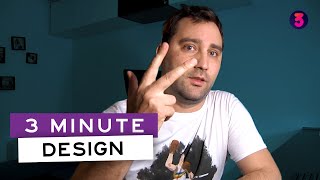 Let me introduce myself! 3 Minute Design