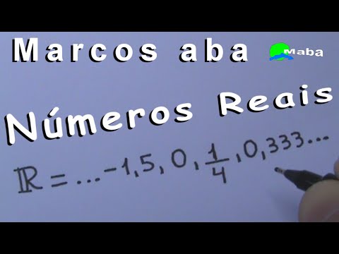 NÚMEROS REAIS - Conjuntos Numéricos