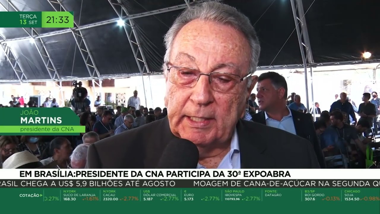 Em Brasília: presidente da CNA participa da 30ª Expoabra